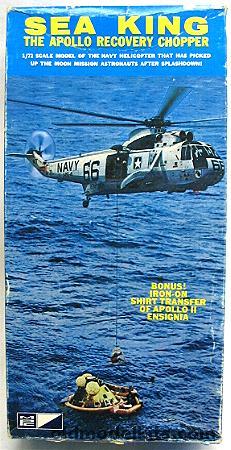 MPC 1/72 Sikorsky SH-3D Sea King Apollo Recovery Chopper, 1504-150 plastic model kit